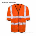 Reflective Vest Safety Vest High Visibility  Hi Vis Short Sleeved Vest